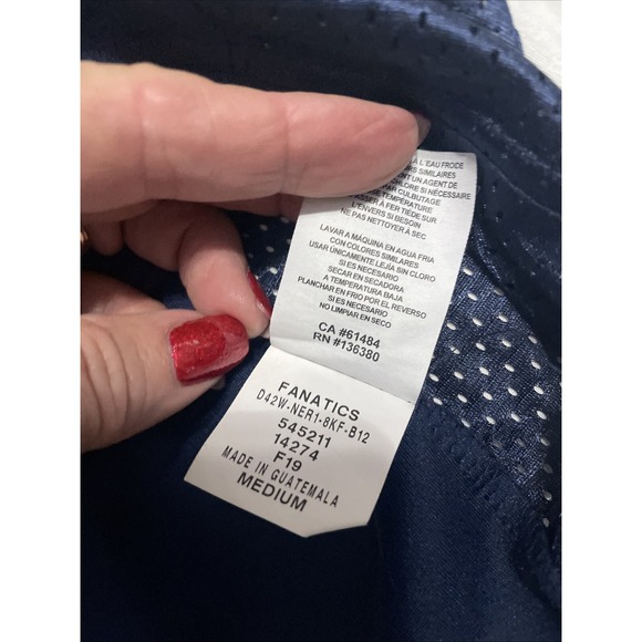 Tom Brady Jersey Woman's Shirt Medium Patroits - Picture 11 of 11